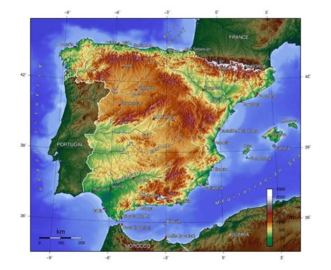 Maps Of Spain Collection Of Maps Of Spain Europe Mapsland Maps