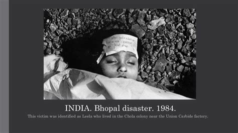 Bhopal Gas Tragedy Documentary By Raghu Rai