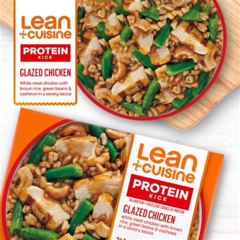 Lean Cuisine Frozen Meal Glazed Chicken Microwave Meal Frozen Chicken