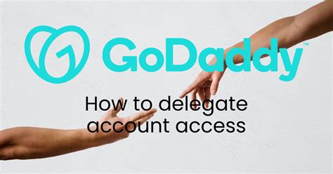 How To Delegate Godaddy Account Access Local Exposure