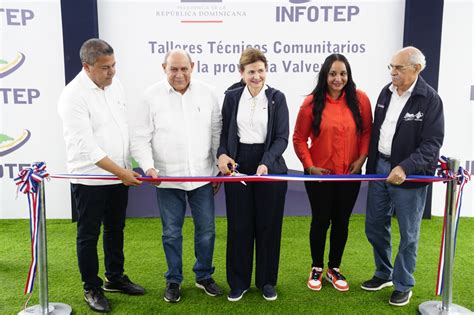 Vicepresidenta Raquel Pe A Inaugura Centro De Capacitaci N Del Infotep