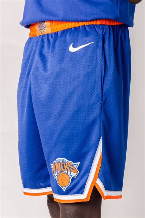 New York Knicks Nike Swingman Icon Edition Shorts Mens Blue Stateside Sports