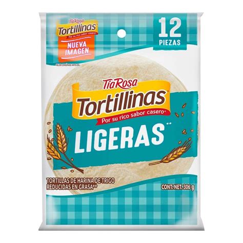 Tortillas De Harina Tía Rosa Tortillinas Ligeras 306 G Walmart