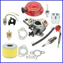 Carburetor Kit Gx240 Gx270 Recoil Starter Ignition Coil Air Filter