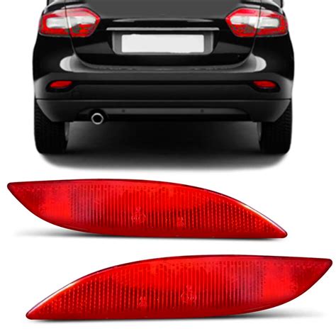 Par Refletor Lanterna Parachoque Traseiro Fluence 2010 2011 2012 2013