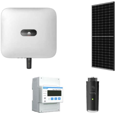 Huawei Sistem Fotovoltaic 5kw Trifazat Hibrid Invertor Ongrid Hibrid