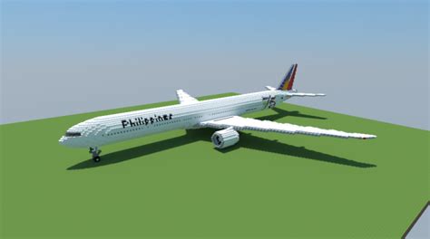 Boeing 777 300er Philippine Airlines Download Updated Minecraft Map