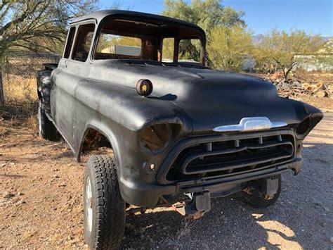 1957 Chevy Task Force Truck 3100 Extra Cab 4X4 For Sale