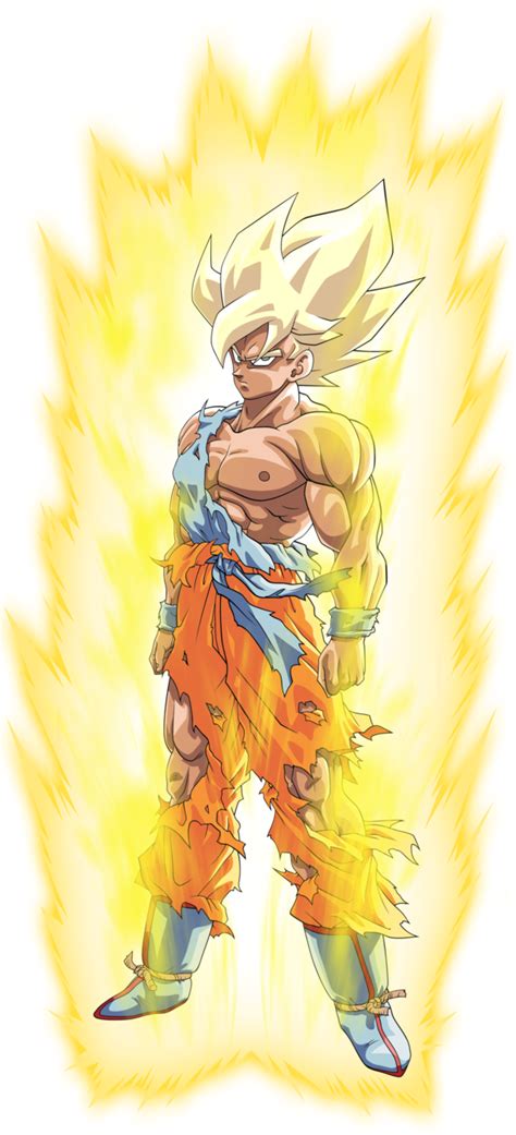 Download Hd Goku Ssj Goku Super Saiyan Namek Transparent Png Image