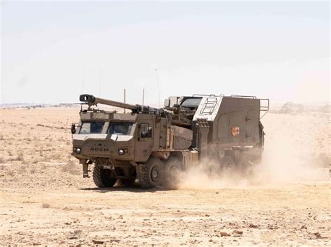 Roem Self Propelled Howitzer Enters Service In The Israel Defence