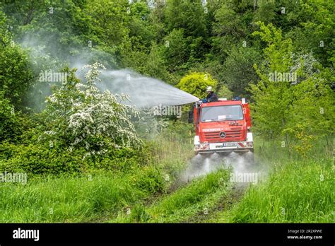 Ejercicio De Lucha Contra Incendios Forestales De La Brigada De