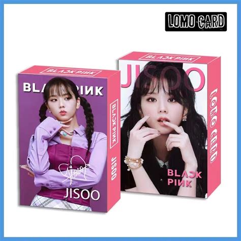 Blck Pink Solo Members Lomo Card Lisa Jennie Rose Jisoo Solo Lomo Card