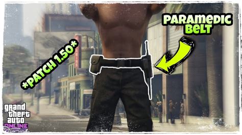 GTA 5 Online Paramedic Belt Component Outfit 1 50 GTA 5 Clothing