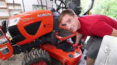 Kubota BX23S Mower Deck Install YouTube