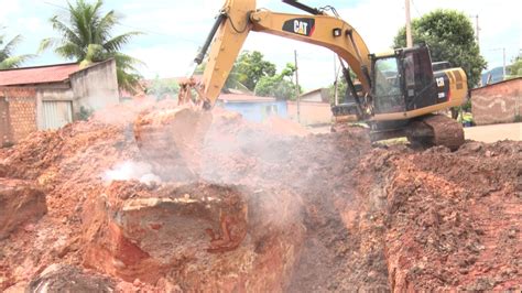 Prefeitura Retira Pedras Para Iniciar Obra De Drenagem Na Av Bahia