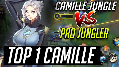 Wild Rift Camille Jungle Like A Pro Top 1 Camille Vs Pro Jungler Youtube