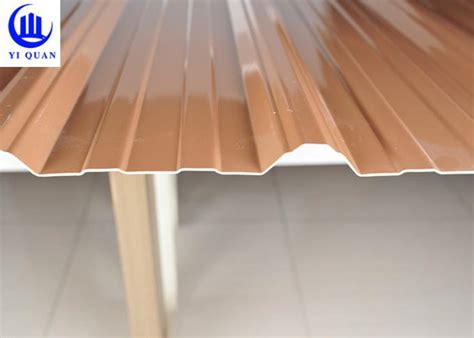 Anti Corrosion UPVC Roofing Sheets For House Synthetic Resin