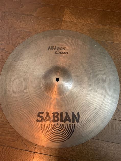 Yahoo Sabian Hh Thin Crash