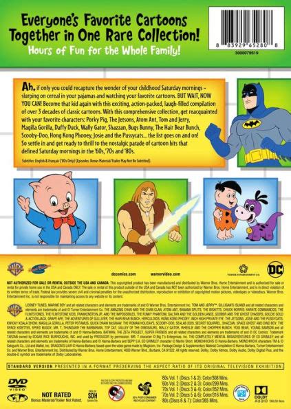 Saturday Morning Cartoons 1960s 1980s Collection Dvd Barnes And Noble®