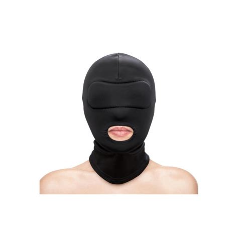 Fetish Fashion Mouth Hood Black Sex Shop Fruto Proibido