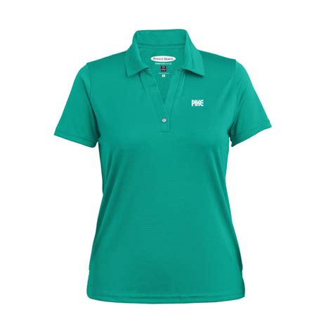 Ladies Pebble Beach Textured Performance Polo Pike