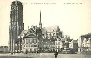 Postkarte Carte Postale 73772043 Malines Mechelen Flandre La Cathedrale