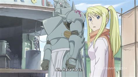 Fullmetal Alchemist Winry Bath Scene