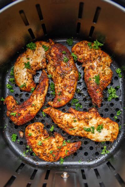 Air Fryer Naked Chicken Tenders The Stay At Home Chef