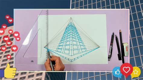 Üç Kaçış Noktalı Perspektifle Bina Nasıl Çizilir Püf Noktalarıyla