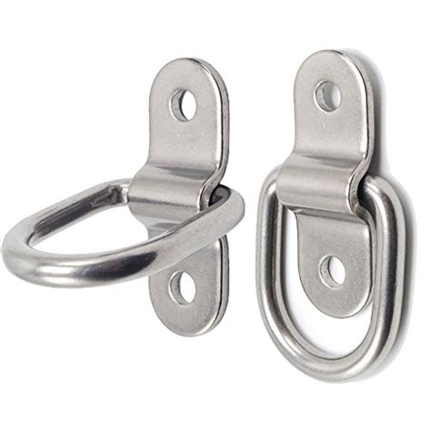 Wayilea D Ring Tie Down Anchor X Stainless Steel D Rings