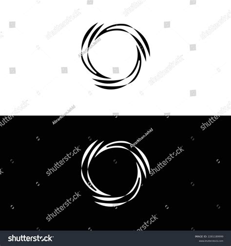 Circle Vector Logo Template Illustration Stock Vector (Royalty Free ...