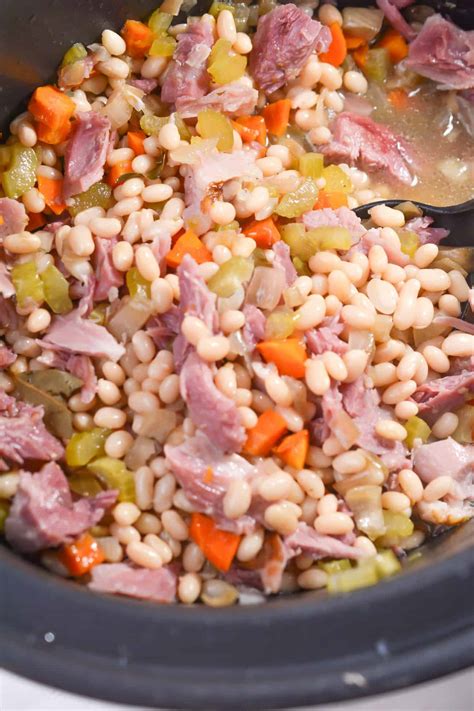 How Long To Cook Navy Bean Soup In Crock Pot At Kimberly Zamora Blog