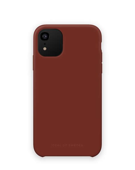 Silicone Case iPhone 11 Dark Amber | IDEAL OF SWEDEN