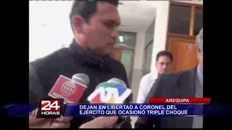 Dejan En Libertad A Coronel Del Ej Rcito Que Ocasion Triple Choque En