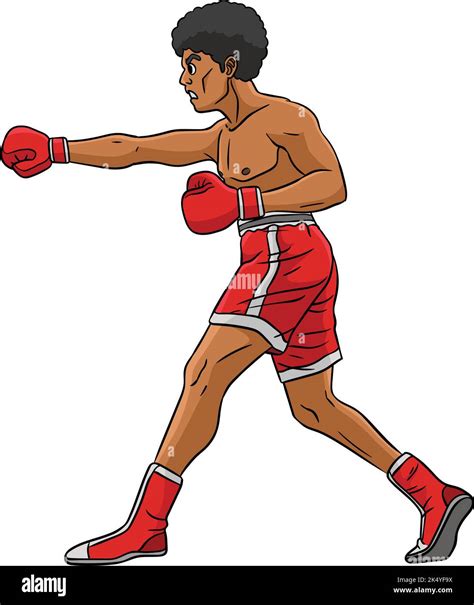 Boxer Ilustración De Dibujos Animados Boxeo Profesional 59 Off