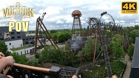 Voltron Pov Front Row K Fps Europa Park Mack Stryker Coaster