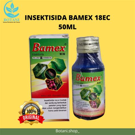 Insektisida BAMEX 18EC Isi 50 Ml Anti Thrips Keriting Lazada Indonesia