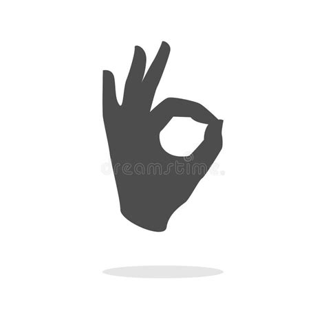 Ok Hand Sign Ok Icon Vector Stock Vector Illustration Of Guarantee