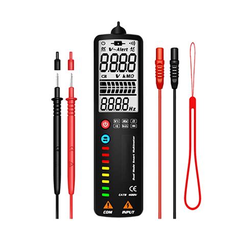 Detecção Inteligente de Multímetro Tensão Detector ac Resistência