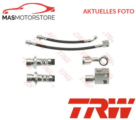 BREMSSCHLAUCH BREMSLEITUNG HINTEN LINKS TRW PHD1197 G NEU OE QUALITÄT