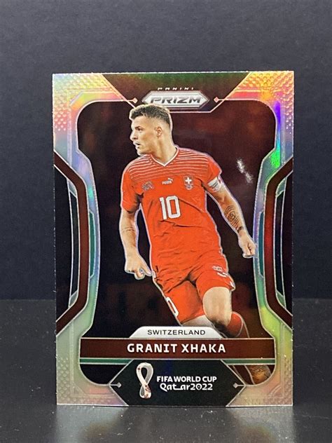 2022 Panini Prizm Fifa World Cup Granit Xhaka 264 Silver Prizm