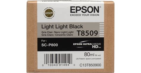 Epson T Ultrachrome Hd Light Light Black Ink T B H