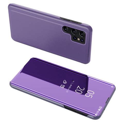 Mirror View Samsung Galaxy S23 Ultra Cover Purple