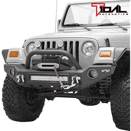 Amazon Eag Front Bumper And Rear Bumper Combo Black Textured