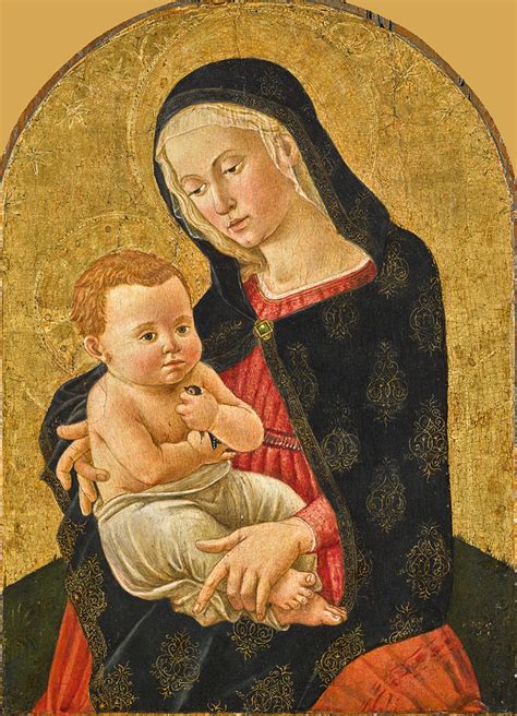Madonna and Child Painting by Domenico di Zanobi - Pixels