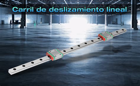 Carril de guía lineal 400mm MGN12 Miniatura Lineal Guía Carril 12mm