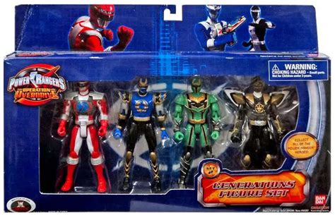 Power Rangers Operation Overdrive Red Battlized Power Ranger Action ...