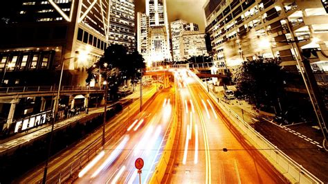 Fondos De Pantalla Calle Paisaje Urbano Noche Cielo La Carretera Valle Metrópoli