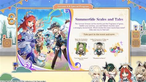 Genshin Impact Preview Summertide Scales And Tales