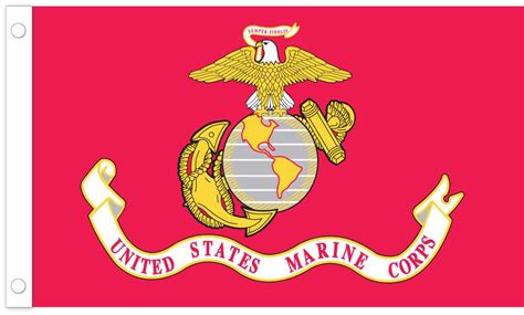 American Marine Corps Flag 5 X 8 Nylon Us Flag Store